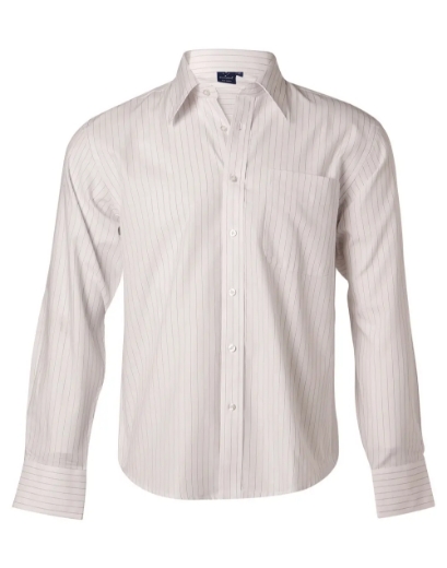 Picture of Winning Spirit, Mens Stripe Shirt, long sleeve